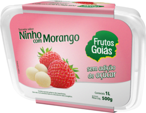 ninho com morango 1 litro
